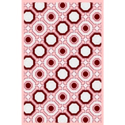 CIRTA 93230 (Rectangulaire, 180X270, ROSE POUDRE)