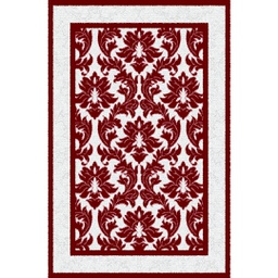 CIRTA 93221 (Rectangular, 180X270, BORDEAUX)