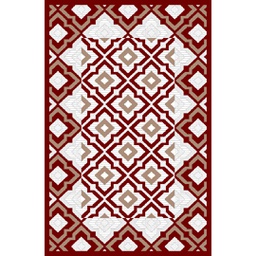 CIRTA 93240 (Rectangular, 180X270, BORDEAUX)