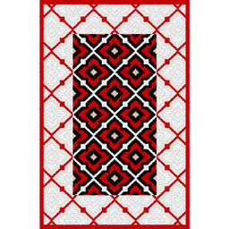 CIRTA 93240 (Rectangulaire, 180X270, ROUGE)