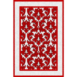 CIRTA 93220 (Rectangular, 180X270, ROUGE)