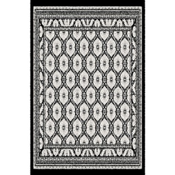 MELODIE 86600 (Rectangular, 190X150, NOIRE_GRIS CLAIRE)