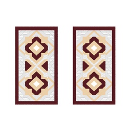 CIRTA 93240 (Rectangular, 60X220, BORDEAUX)