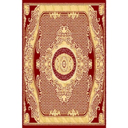 MELODIE 86610 (Rectangular, 190X150, BORDEAUX_CREME)