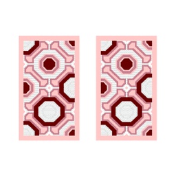 CIRTA 93230 (Rectangulaire, 60X220, ROSE POUDRE)