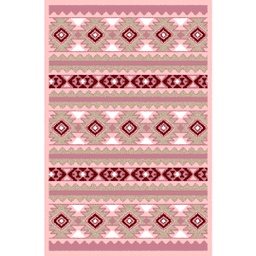 CIRTA 59730 (Rectangulaire, 180X270, ROSE POUDRE)