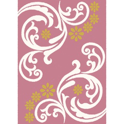 AZHAR 90730 (Rectangulaire, 200X280, BOIS DE ROSE)