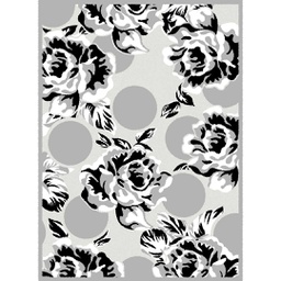 SHIRAZ 91720 (Rectangulaire, 200X275, GRIS CLAIRE)