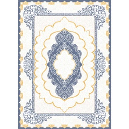 MARMARA 7106A (Rectangulaire, 200X280, BLEU GRIS)