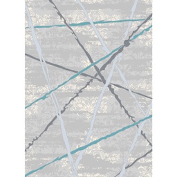 HAZAR 9345C (Rectangular, 200X280, GRIS CLAIRE SHRINK)