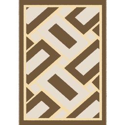 OLYMPIA 82330 (Rectangular, 190X270, MARRON BRONZE LX)