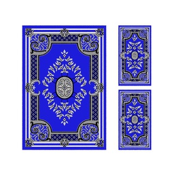 CIRTA 92990 (Rectangular, ( T 150X220 + 2T 60X110 ), BLEU ROI)