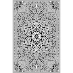 VALENCIA 5829B (Rectangular, 200X280, GRIS CLAIRE_GRIS CLAIRE)