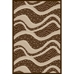 CIRTA 93350 (Rectangulaire, 180X270, MARRON BORDEAUX)