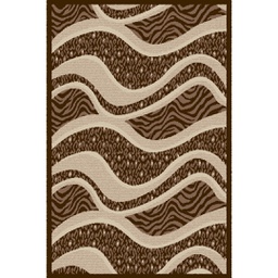 CIRTA 93350 (Rectangular, 180X270, MARRON BORDEAUX)