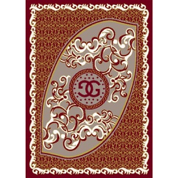 AZHAR 90721 (Rectangular, 200X280, BORDEAUX)