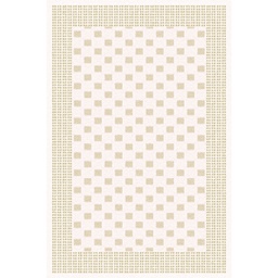 BAHDJA 93810 (Rectangulaire, 140X200, BLANC CASSE)