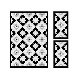 CIRTA 93250 (Rectangular, ( T 150X220 + 2T 60X110 ), NOIRE)