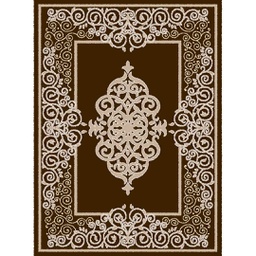 NURAY 93320 (Rectangulaire, 150X220, MARRON BORDEAUX)