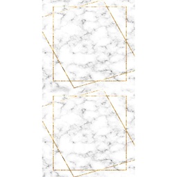 RUBIS 0689A (Rectangular, 90X300, MULTI COULEURS, Lamination)