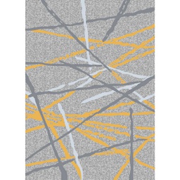 HAZAR 74576 (Rectangulaire, 200X280, GRIS CLAIRE SHRINK)