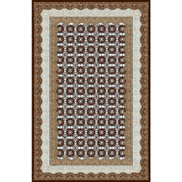 SHIRAZ 76070 (Rectangulaire, 240X400, MARRON CAFE)