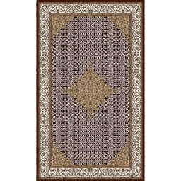 شيراز 80440 (مستطيل, 240X400, لون القهوة البني)
