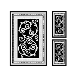 CIRTA 93210 (Rectangulaire, ( T 150X220 + 2T 60X110 ), NOIRE)