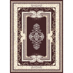 MELODIE 91132 (Rectangular, 190X275, MARRON CHOCO_IVOIRE)