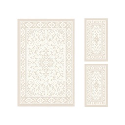 VALENCIA 5112H (Rectangular, ( T 150X230 + 2T 60X115 ), ECRU_CREME)