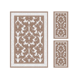CIRTA 93220 (Rectangular, ( T 150X220 + 2T 60X110 ), BRONZE CLAIR)