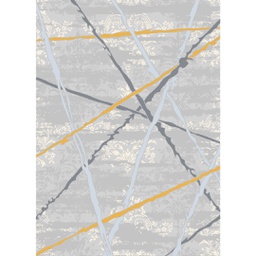 HAZAR 9345E (Rectangular, 200X280, GRIS CLAIRE SHRINK)