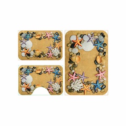 روبي 0095A (مستطيل, ( T 45X90 + T 45X48 + T 45X48 ), متعدد الألوان, مطبوعة)