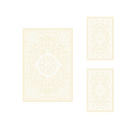 VALENCIA 5113H (Rectangular, ( T 150X220 + 2T 75X120 ), CREME_CREME)