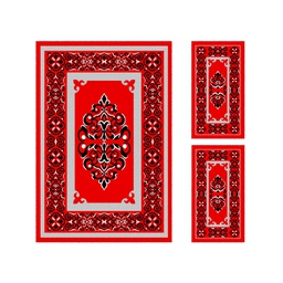 CIRTA 93075 (Rectangular, ( T 150X220 + 2T 60X110 ), ROUGE)