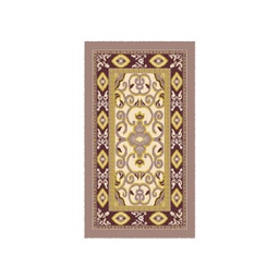 VALENCIA 5112Z (Rectangulaire, 60X110, MARRON BRONZE_CREME)