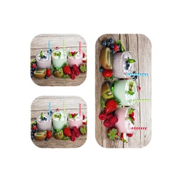 RUBIS 0846A (Rectangular, ( T 60X105 + 2T 60X40 ), MULTI COULEURS, Lamination)
