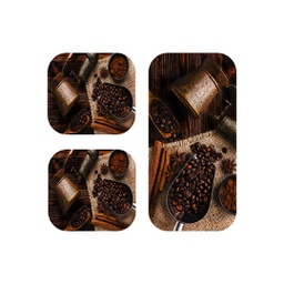 روبي 0558A (مستطيل, ( T 60X105 + 2T 60X40 ), متعدد الألوان, مطبوعة)