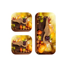 RUBIS 0857A (Rectangular, ( T 60X105 + 2T 60X40 ), MULTI COULEURS, Lamination)