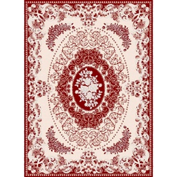 ISHRAK 8559H (Rectangular, 200X275, BORDEAUX)