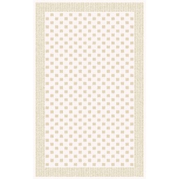 BAHDJA 93820 (Rectangulaire, 240X400, BLANC CASSE)