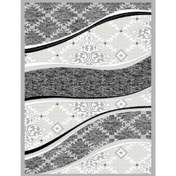 SHIRAZ 92190 (Rectangular, 200X150, GRIS CLAIRE)