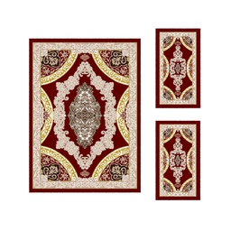 PLAZA 92370 (Rectangular, ( T 160X220 + 2T 60X110 ), BORDEAUX)