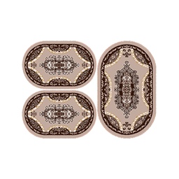 PLAZA 92370 (Oval, ( O 80X130 + 2O 65X100 ), BEIGE)