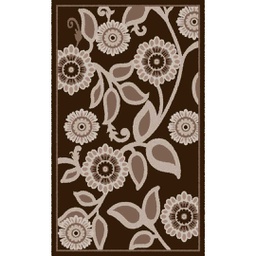 CIRTA 92570 (Rectangular, 240X400, MARRON BORDEAUX)