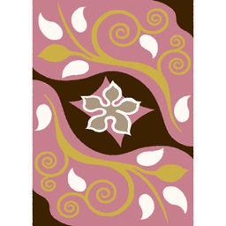 AZHAR 94550 (Rectangulaire, 200X280, BOIS DE ROSE)