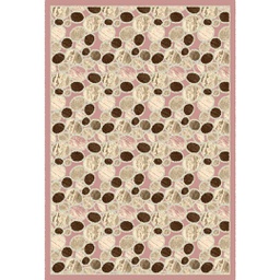 شيراز 91560 (مستطيل, 150X220, وردي خشبي)