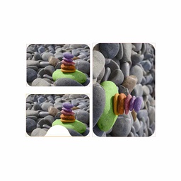 RUBIS 0757A (Rectangular, ( T 60X90 + T 40X60 + T 40X60 ), MULTI COULEURS, Lamination)