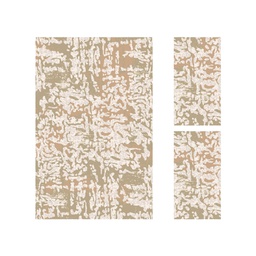 DUBAI 9239O (Rectangulaire, ( T 150X230 + 2T 60X115 ), MARRON BRONZE)