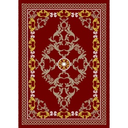 AZHAR 94571 (Rectangular, 200X280, BORDEAUX)